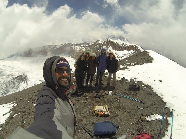 deserto do atacama cume do vulcão lascar